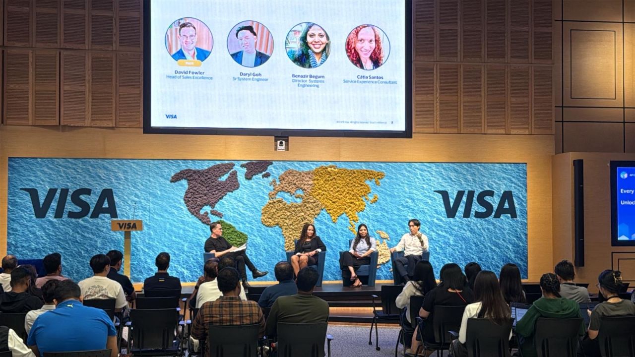 Visa Career Expo panel discussion